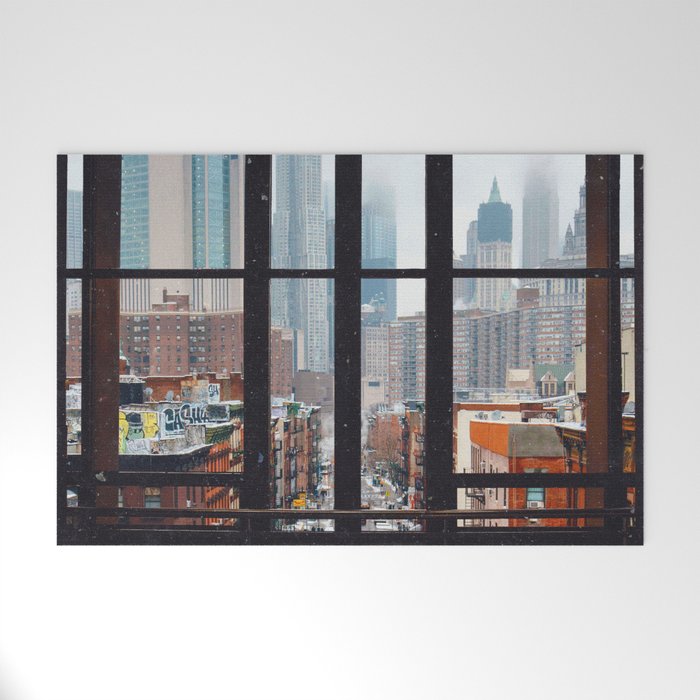 New York City Window Welcome Mat Gallery Image 1
