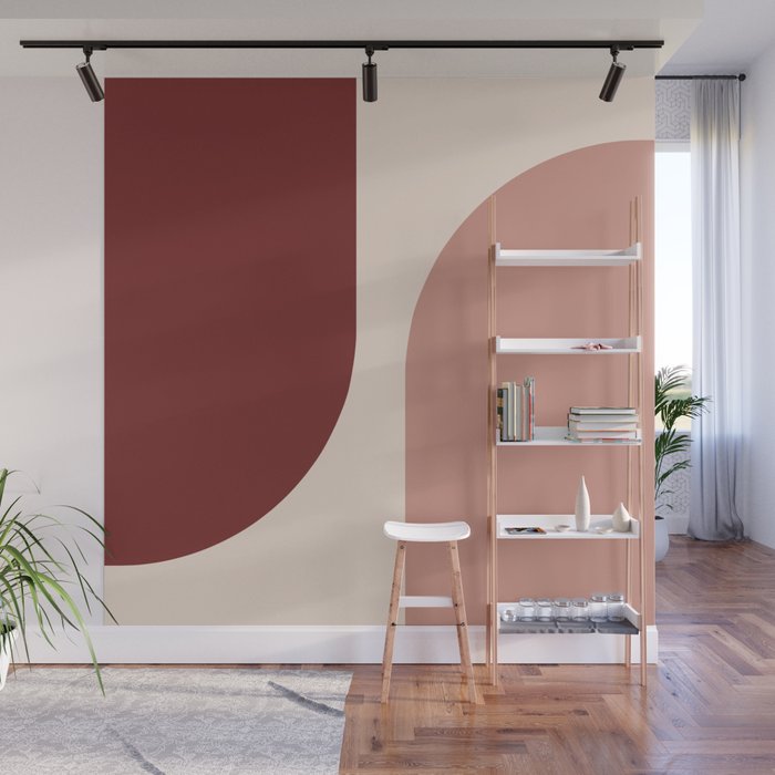 Modern Minimal Arch Abstract LXXXV Wall Mural Gallery Image 1