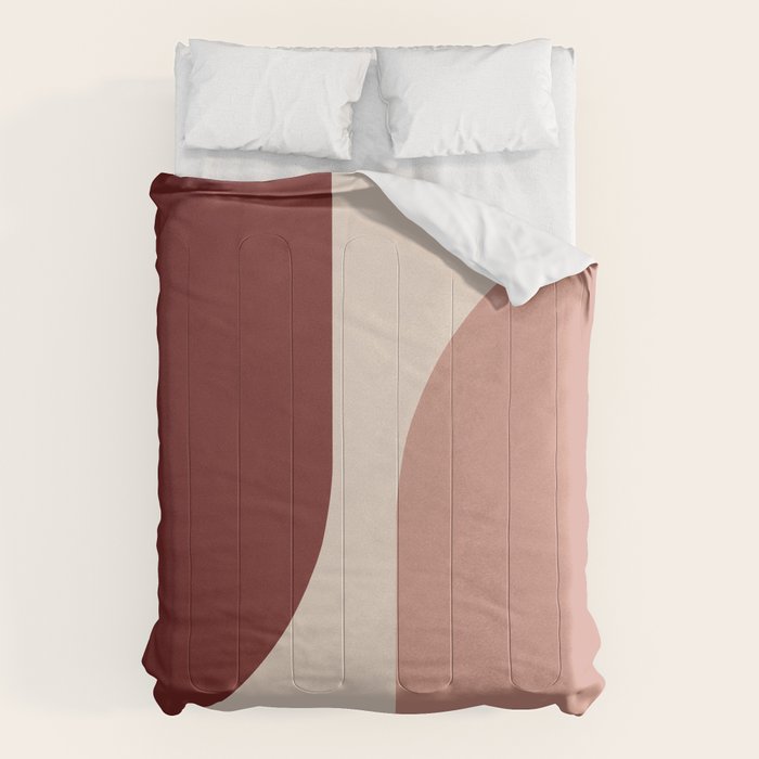 Modern Minimal Arch Abstract LXXXV Comforter Gallery Image 6