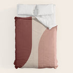 Modern Minimal Arch Abstract LXXXV Comforter Gallery Image 6