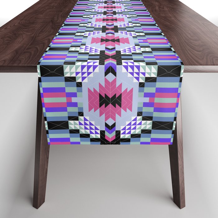 MP Tribal geometric A Table Runner Gallery Image 1