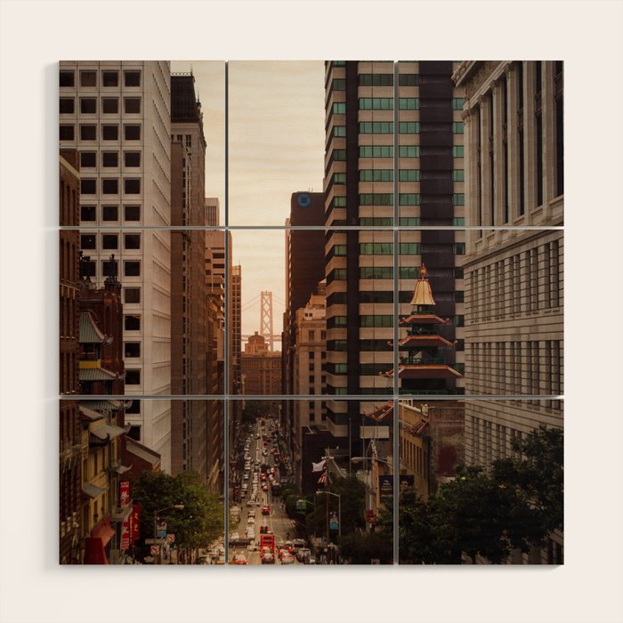 Lingering in San Francisco Wood Wall Art Gallery Image 1