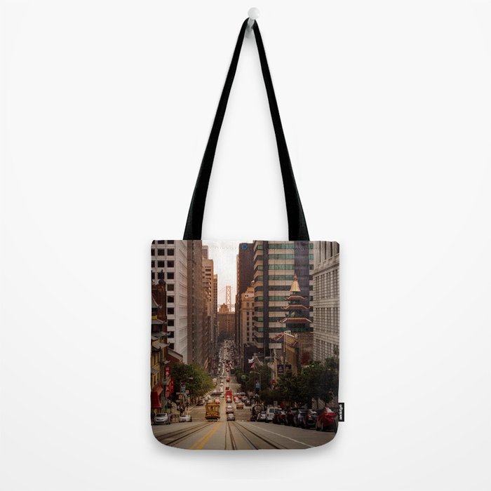 Lingering in San Francisco Tote Bag Gallery Image 2