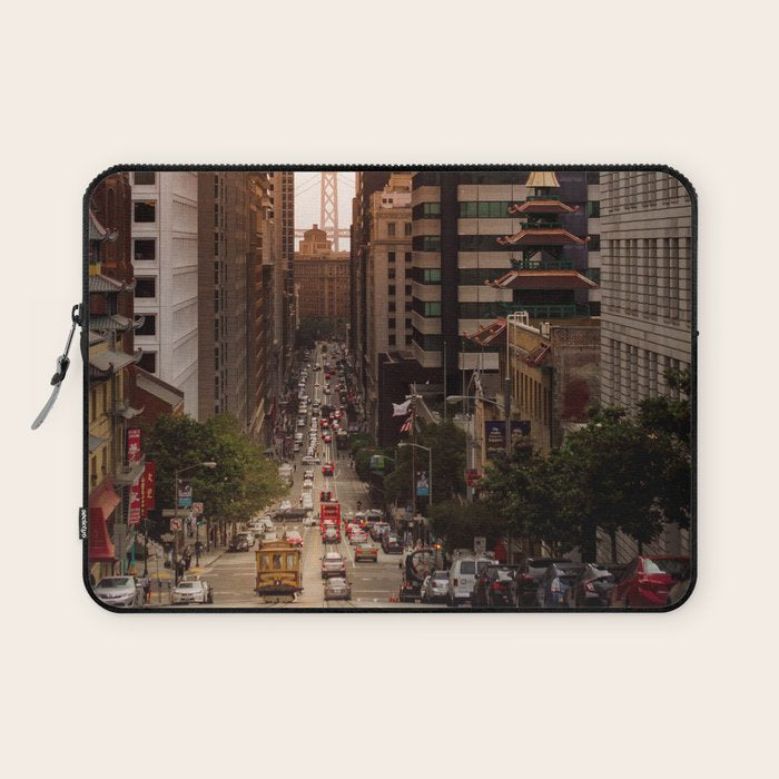 Lingering in San Francisco Laptop Sleeve Gallery Image 1