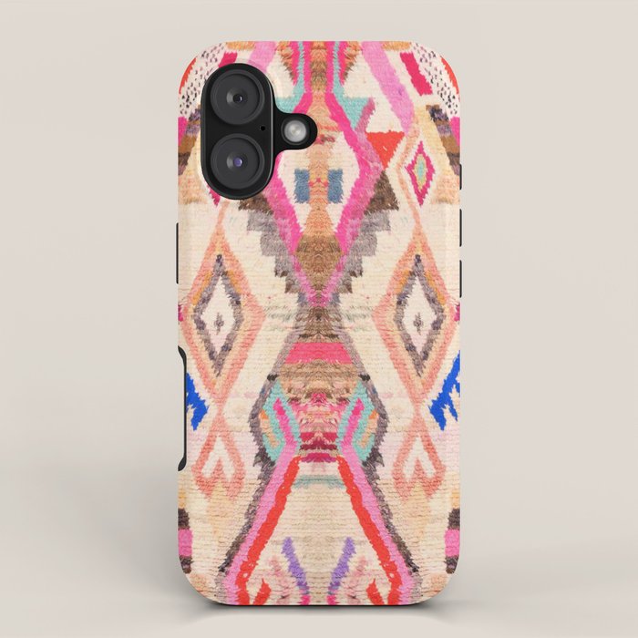 Traditional Vintage Moroccan Berber Design iPhone Case Gallery Image 1
