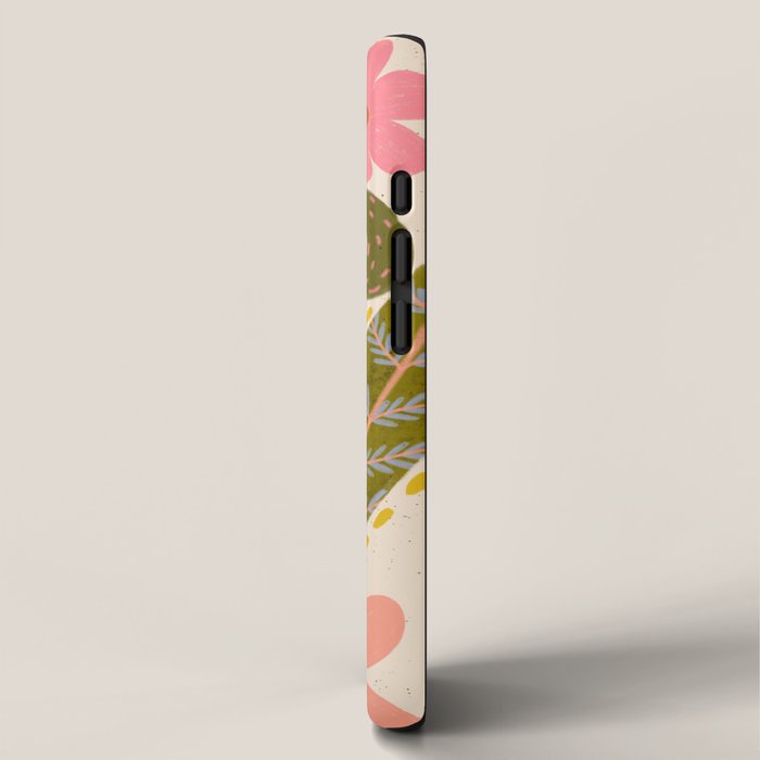 Snake Retro Flower - Pastel colors  iPhone Case Gallery Image 2