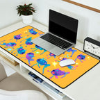 Cheerful tripod fish Desk Mat Gallery Image 2