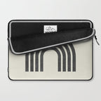 Woodblock arch Laptop Sleeve Gallery Image 2