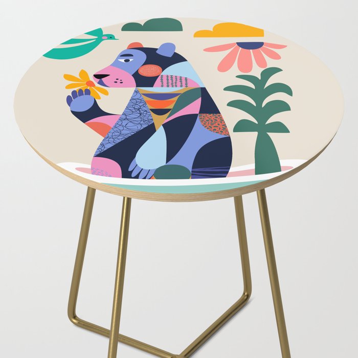 Bear in the bathtub Side Table Gallery Image 2