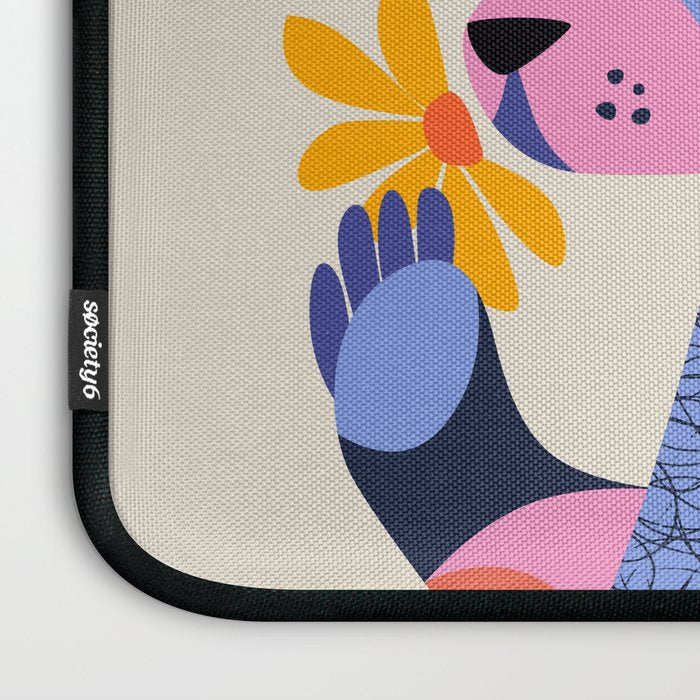Bear in the bathtub Laptop Sleeve Gallery Image 3