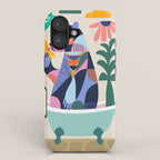 Bear in the bathtub iPhone Case Gallery Image 1