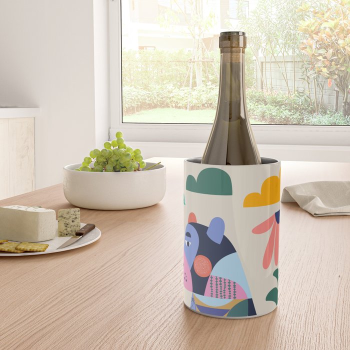 Bear in the bathtub Wine Chiller Gallery Image 4