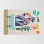 Bear in the bathtub Rug Gallery Image 2