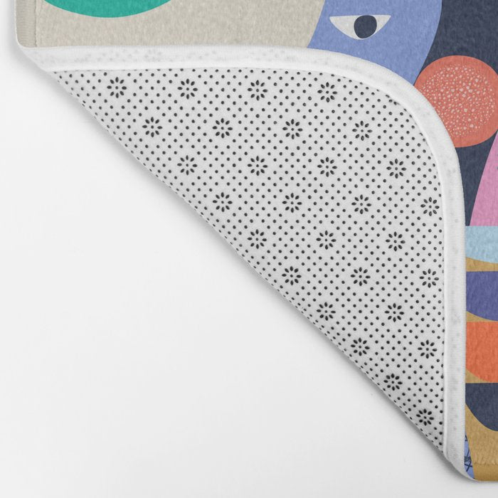 Bear in the bathtub Bath Mat Gallery Image 2