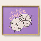 Cancer Dice Serving Tray Gallery Image 1