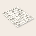 Brown - Freshwater Fish Toile Notebook Gallery Image 2