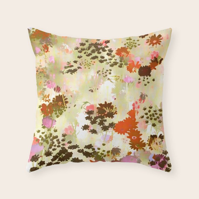 A Sunlit Meadow Throw Pillow Gallery Image 6