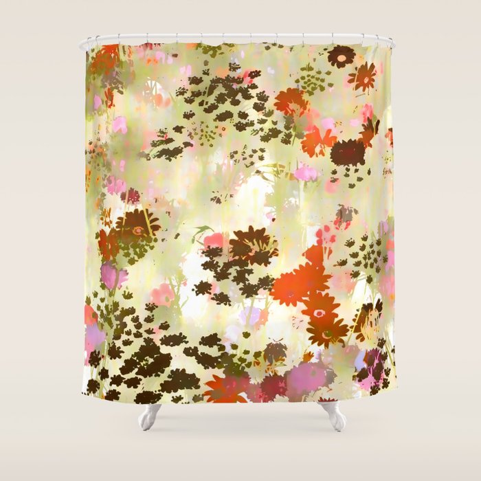 A Sunlit Meadow Shower Curtain Gallery Image 1
