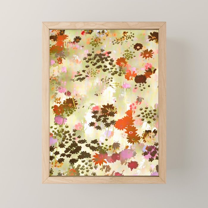 A Sunlit Meadow Mini Art Print Gallery Image 1
