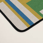 Mid Century Modern Geometric Lexington Ave Multicolored Retro Pattern Desk Mat Gallery Image 4