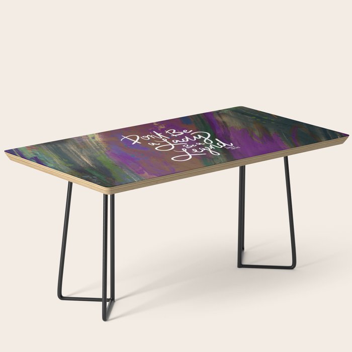 Stevie Nicks Quote - Don't be a Lady, Be a Legend Coffee Table Gallery Image 1