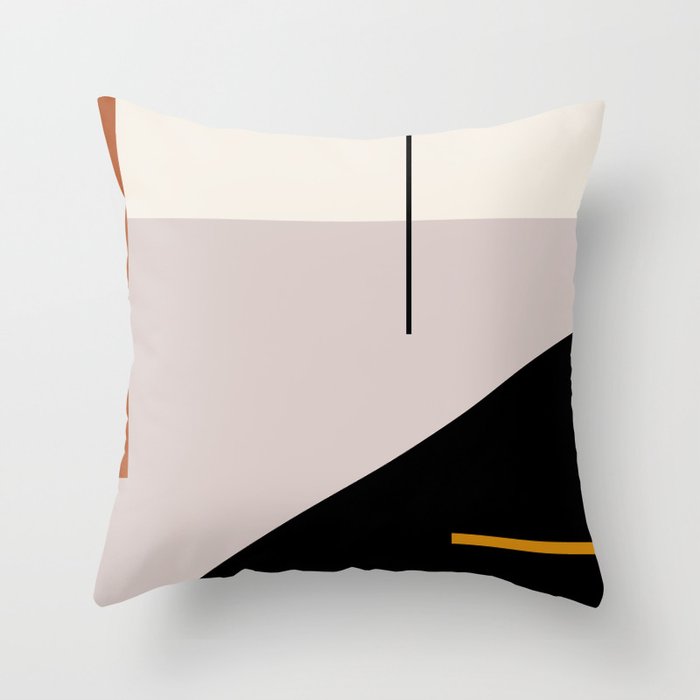 abstract minimal 28 Throw Pillow Gallery Image 6