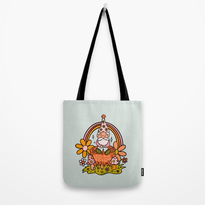Virgo Gnome Tote Bag Gallery Image 2