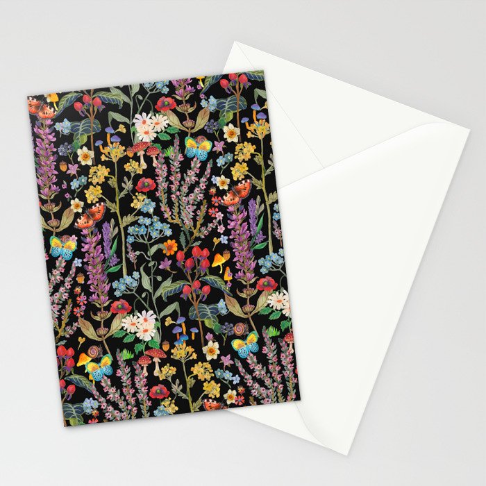 Wild Flowers Paradise Stationery Card Gallery Image 2