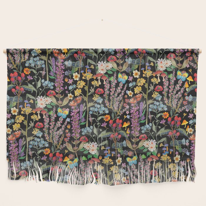 Wild Flowers Paradise Wall Hanging Gallery Image 1
