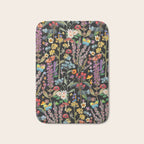Wild Flowers Paradise Bath Mat Gallery Image 1