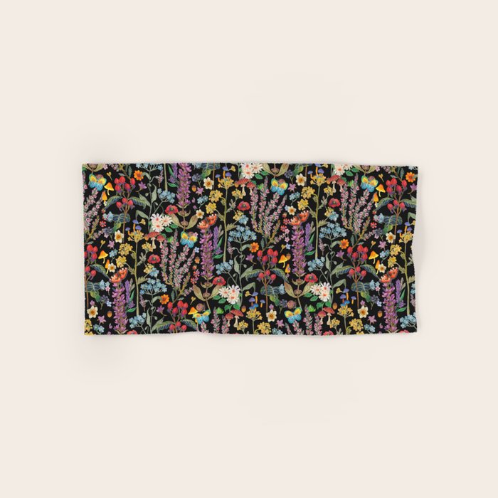 Wild Flowers Paradise Bath Towel Gallery Image 1