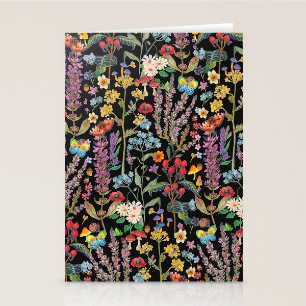 Wild Flowers Paradise Stationery Card Gallery Image 2
