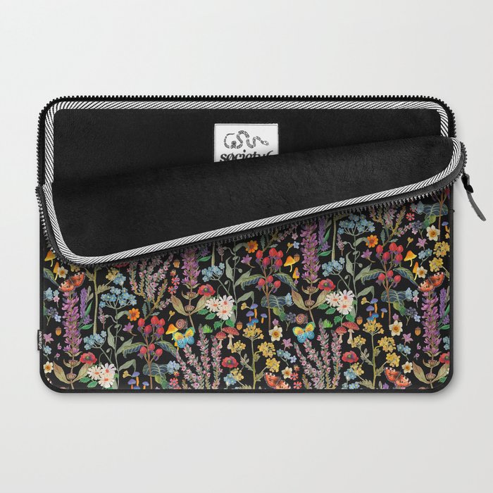Wild Flowers Paradise Laptop Sleeve Gallery Image 2