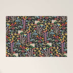 Wild Flowers Paradise Welcome Mat Gallery Image 1