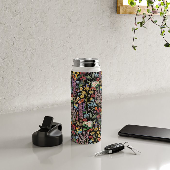 Wild Flowers Paradise Water Bottle Gallery Image 4