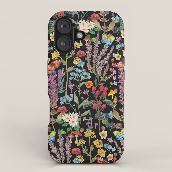 Wild Flowers Paradise iPhone Case Gallery Image 1