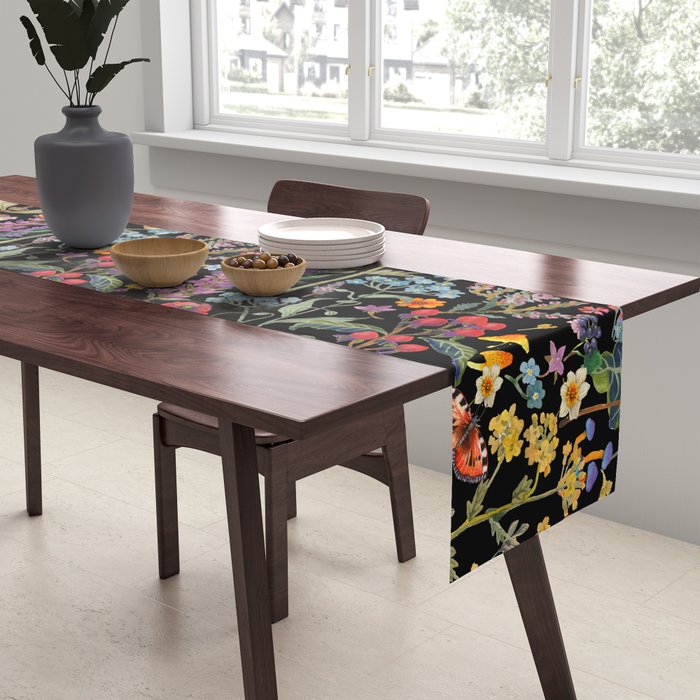 Wild Flowers Paradise Table Runner Gallery Image 2
