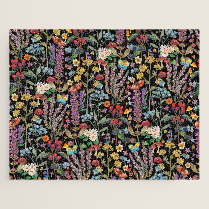 Wild Flowers Paradise Jigsaw Puzzle Gallery Image 1