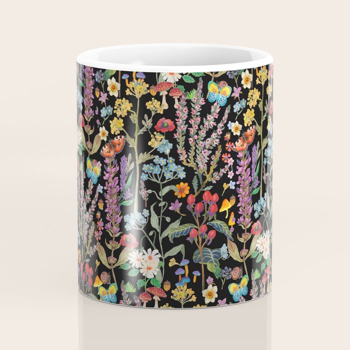 Wild Flowers Paradise Coffee Mug Gallery Image 4