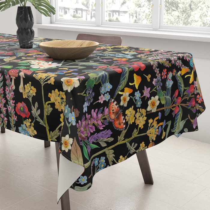 Wild Flowers Paradise Tablecloth Gallery Image 3