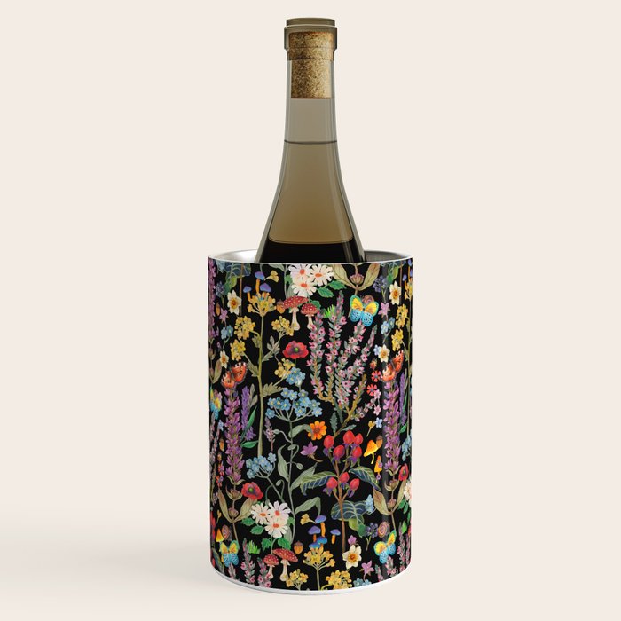 Wild Flowers Paradise Wine Chiller Gallery Image 1
