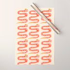Abstraction_LITTLE_KING_COBRA_SNAKE_CUTE_ADORABLE_POP_ART_0916A Wrapping Paper Gallery Image 1