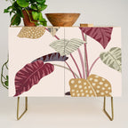 Colorful plant Credenza Gallery Image 1