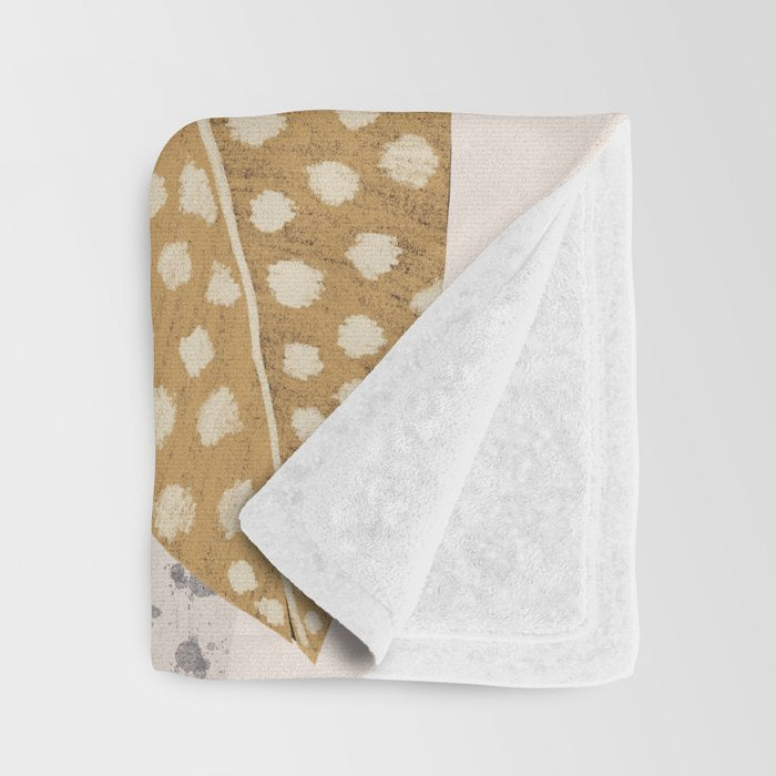 Colorful plant Throw Blanket Gallery Image 3