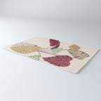Colorful plant Rug Gallery Image 3