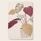 Colorful plant Cutting Board Gallery Image 1