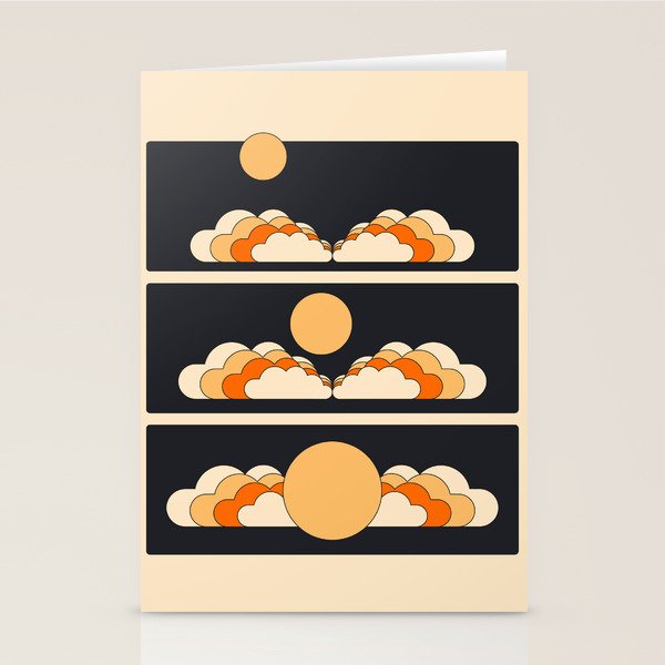 Moonrise Stationery Card Gallery Image 1