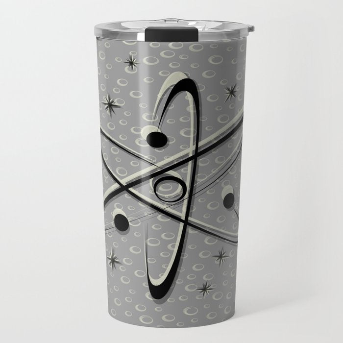 Atomic Love - Lunar Grey Travel Mug Gallery Image 1