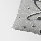 Atomic Love - Lunar Grey Pillow Sham Gallery Image 4