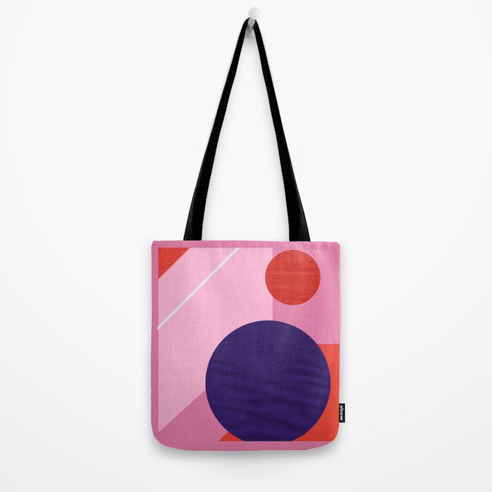 Abstract geometry with circles Tote Bag Gallery Image 2